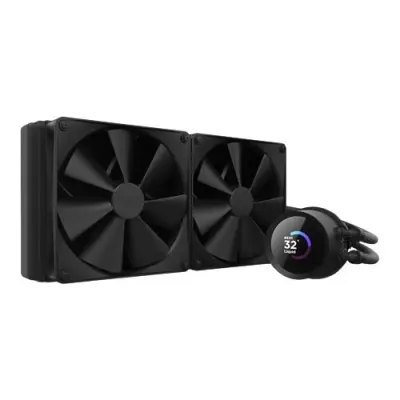 Vodni hladilnik Cpu Nzxt Kraken 280 LCD črn