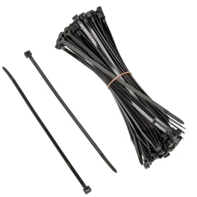 Objemke Kolink 4,5 mm x 200 mm (paket 100 enot) - črne