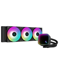 Vodni hladilnik Deepcool Ls720 Se 360 ​​mm Argb črn