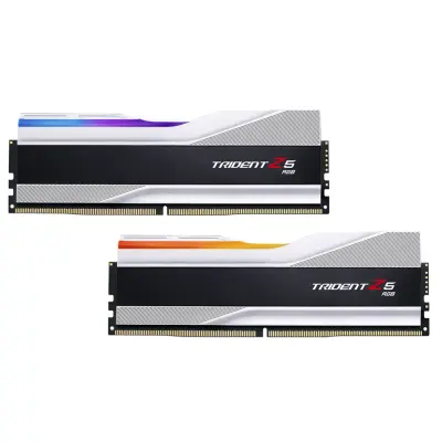 Ram pomnilnik G.Skill Trident Z5 Rgb 32Gb (2X16Gb) Ddr5 6400Mhz Cl32 srebrna