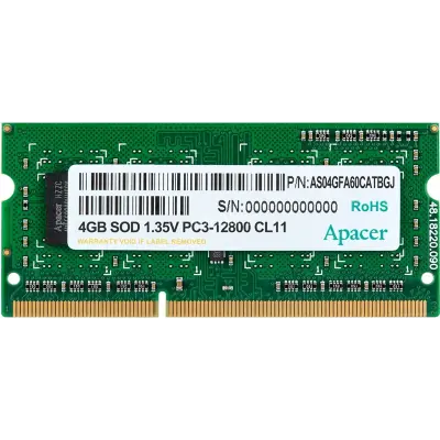 Apacer Ram pomnilnik 4Gb Ddr3 1600 Mhz