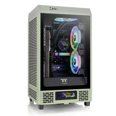 Zeleno ohišje Thermaltake Mini Itx 200