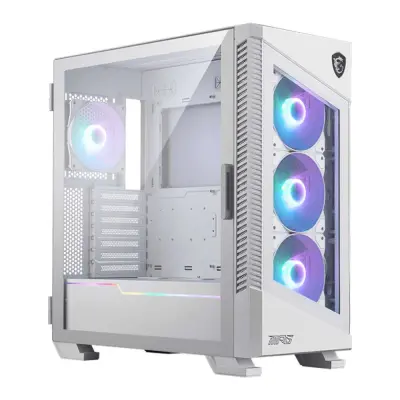Atx Box Msi Mpg Velox 100R Argb kaljeno steklo belo