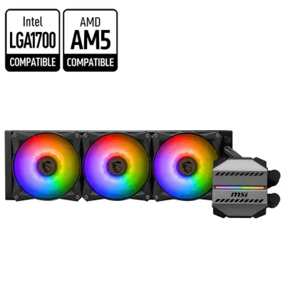 Vodni hladilnik Cpu Msi Mag Coreliquid M360 All-In-One Black