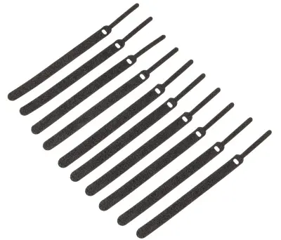 Kolink Velcro kabelske vezice (paket 10 enot) - črne