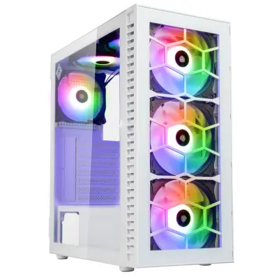 Kolink Observatory HF Glass ARGB belo ATX ohišje