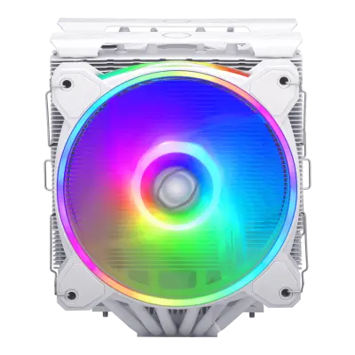 Cooler Master T620 Halo White Cpu Cooler Argb Chassis Radiator Fan 1700