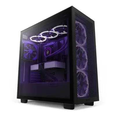 Atx Case Nzxt H7 Flow črno kaljeno steklo