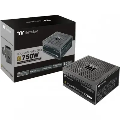 Thermaltake Toughpower Gf 3 750W 80 Plus Gold Full Modular Power Supply