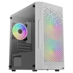 Aerocool Trinity Mini Mini Tower Argb White Box