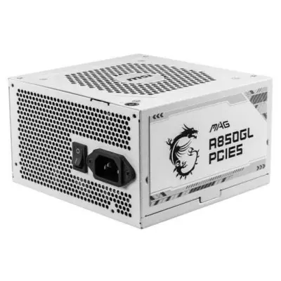 Napajalnik Msi Mag A850Gl Pcie5 850W 80 Plus Gold Modular White