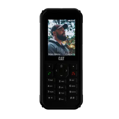 Črni mobilni telefon Cat B40 2,4" Dual Sim
