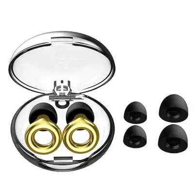 Ušesni čepki z ročaji za zmanjšanje hrupa Gold