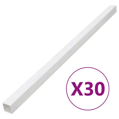 vidaXL Kabelska cev 100x60 mm 30 m PVC
