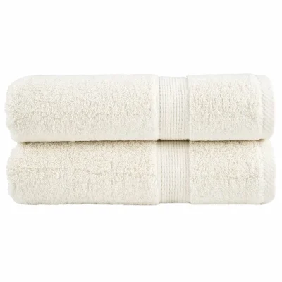 vidaXL Premium brisače SOLUND 2 kosa 100x150 cm 600 g/m2