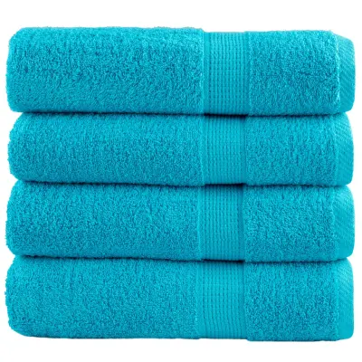 vidaXL Premium brisače SOLUND 4 kosi 100x150 cm 600 g/m2