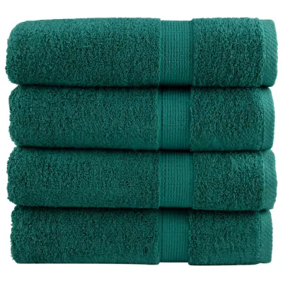 vidaXL Premium brisače SOLUND 4 kosi 100x150 cm 600 g/m2
