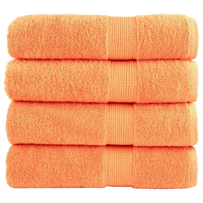 vidaXL Premium brisače SOLUND 4 kosi 100x150 cm 600 g/m2