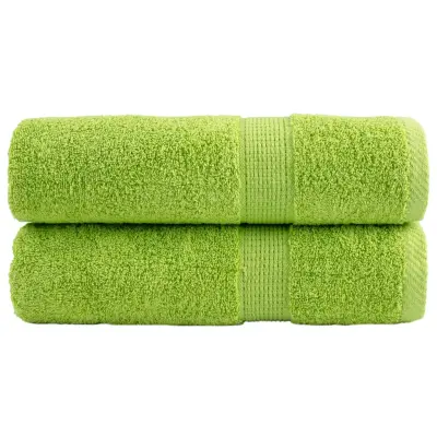 vidaXL Premium brisače SOLUND 2 kosa 100x150 cm 600 g/m2
