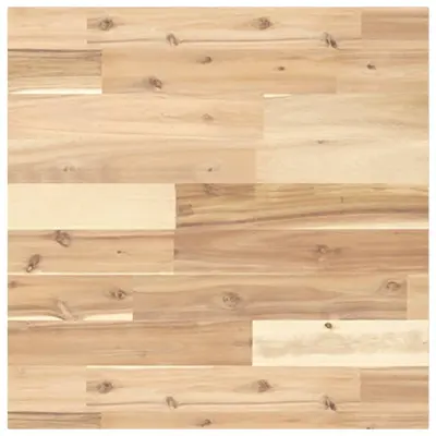 vidaXL Mizna plošča kvadratna 50x50x2 cm trden akacijev les