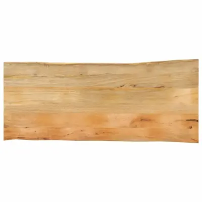 vidaXL Mizna plošča 140x60x2,5 cm naraven rob trden mangov les