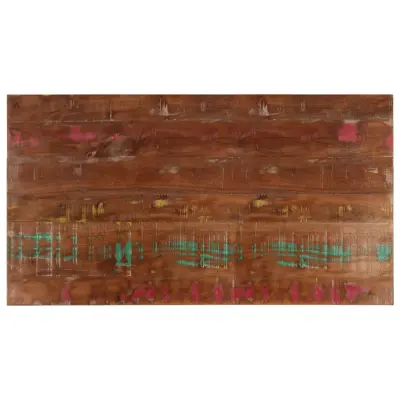 vidaXL Mizna plošča 120x50x2,5 cm pravokotna trden predelan les