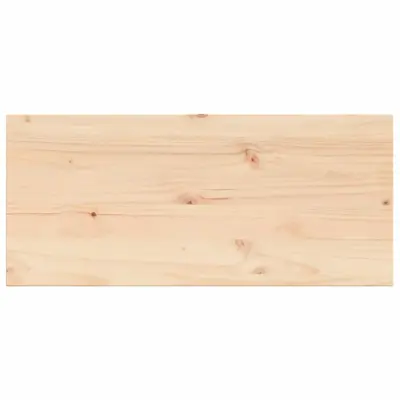 vidaXL Mizna plošča 90x40x1,7 cm pravokotna trdna borovina