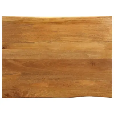 vidaXL Mizna plošča 100x80x3,8 cm naraven rob trden mangov les