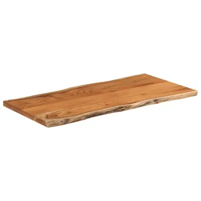 vidaXL Mizna plošča 80x40x2,5 cm pravokotna akacija naraven rob