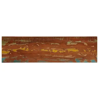 vidaXL Mizna plošča 120x20x3,8 cm pravokotna trden predelan les