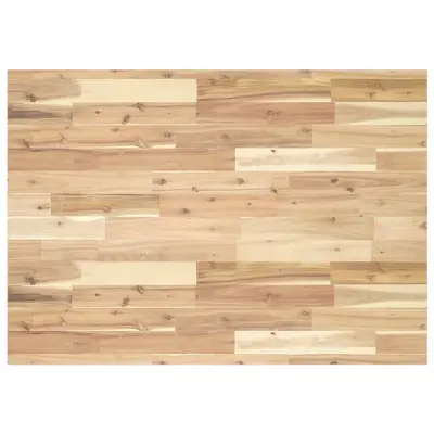 vidaXL Mizna plošča neobdelana 120x70x2 cm trden akacijev les