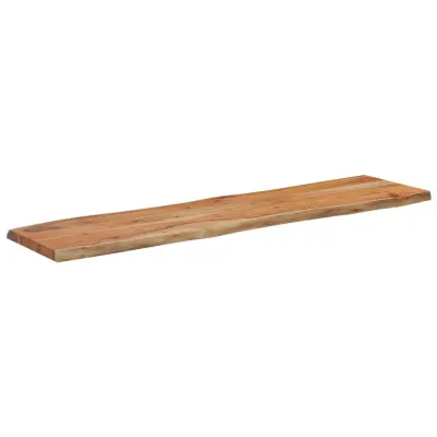 vidaXL Namizna plošča 140x40x2,5 cm pravokotna akacija naraven rob