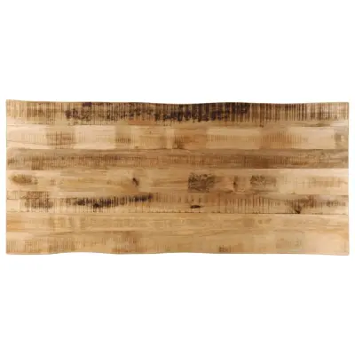 vidaXL Mizna plošča z naravnim robom 140x60x2,5cm trden robusten mango