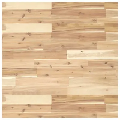 vidaXL Mizna plošča kvadratna 70x70x4 cm trden akacijev les