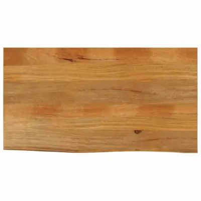 vidaXL Mizna plošča z naravnim robom 100x60x3,8 cm trden mangov les