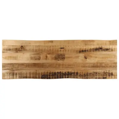 vidaXL Mizna plošča z naravnim robom 110x40x2,5cm trden robusten mango