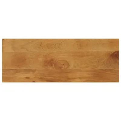 vidaXL Mizna plošča 90x40x2,5 cm pravokotna trden mangov les