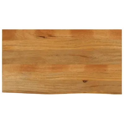 vidaXL Mizna plošča z naravnim robom 110x60x3,8 cm trden mangov les