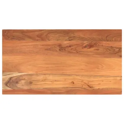 vidaXL Mizna plošča 110x50x3,8 cm pravokotna trden akacijev les