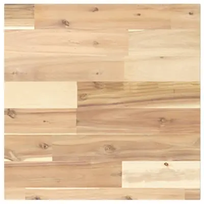 vidaXL Mizna plošča kvadratna 40x40x2 cm trden akacijev les