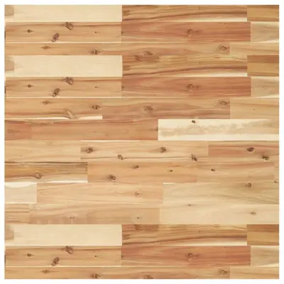 vidaXL Mizna plošča kvadratna 70x70x4 cm trden akacijev les