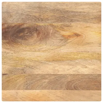 vidaXL Mizna plošča 50x50x2,5 cm kvadratna trden mangov les