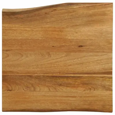 vidaXL Mizna plošča 60x60x3,8 cm naraven rob trden mangov les