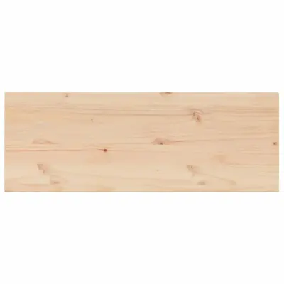 vidaXL Mizna plošča 110x40x1,7 cm pravokotna trdna borovina