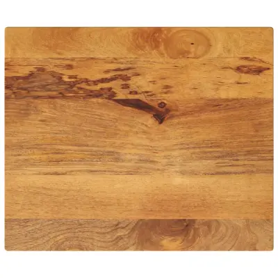 vidaXL Mizna plošča 60x50x3,8 cm pravokotna trden mangov les
