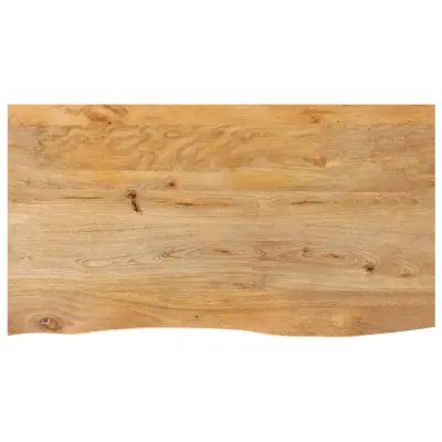 vidaXL Mizna plošča z naravnim robom 120x60x2,5 cm trden mangov les