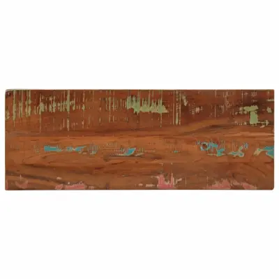 vidaXL Mizna plošča 80x30x3,8 cm pravokotna trden predelan les