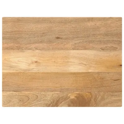 vidaXL Mizna plošča 80x70x2,5 cm pravokotna trden mangov les