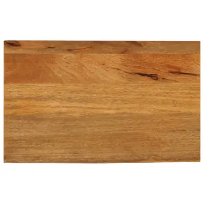 vidaXL Mizna plošča z naravnim robom 40x20x3,8 cm trden mangov les