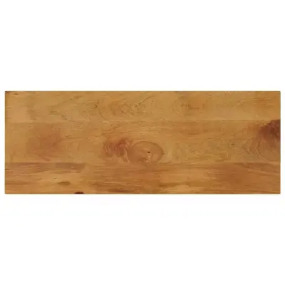 vidaXL Mizna plošča 90x40x3,8 cm pravokotna trden mangov les